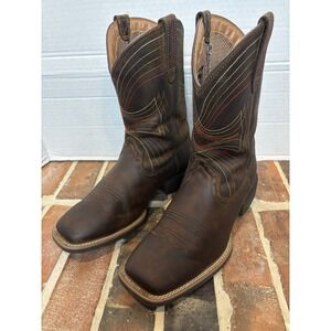 Ariat Men's Sport Western Boot Square Toe Brown 10010963 Size 8 EE (T21)